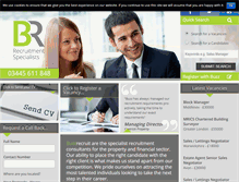 Tablet Screenshot of buzzrecruit.com